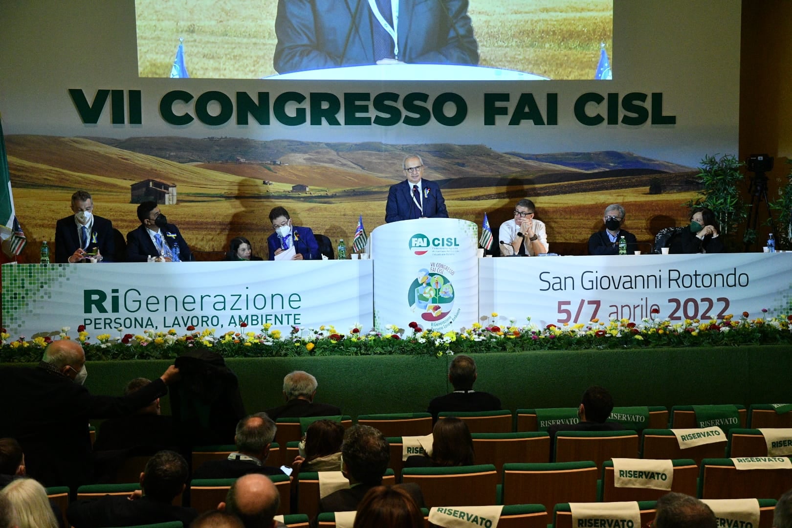 Alimentazione, congresso della Fai Cisl: intervento del rappresentante Fiesa, Angelo Pellegrino, Direttore Fonsap