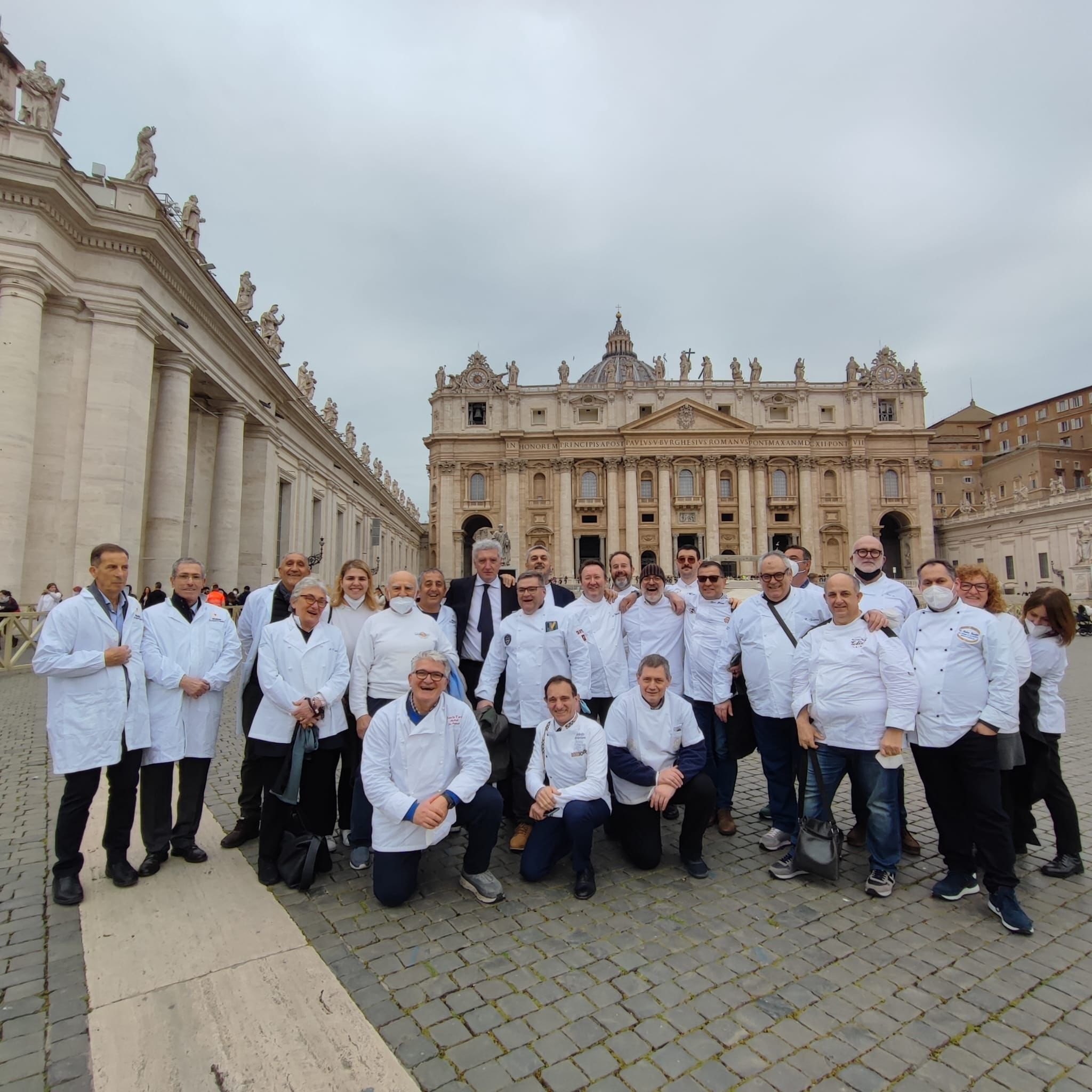 Ieri – Pane in Piazza in vaticano