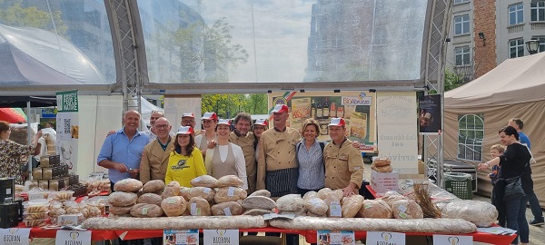 I panificatori di Abruzzo e Molise del Gruppo “Biopan”, aderente A Fiesa Assopanificatori Confesercenti protagonisti a Bruxelles a “La Fête Du Pains”