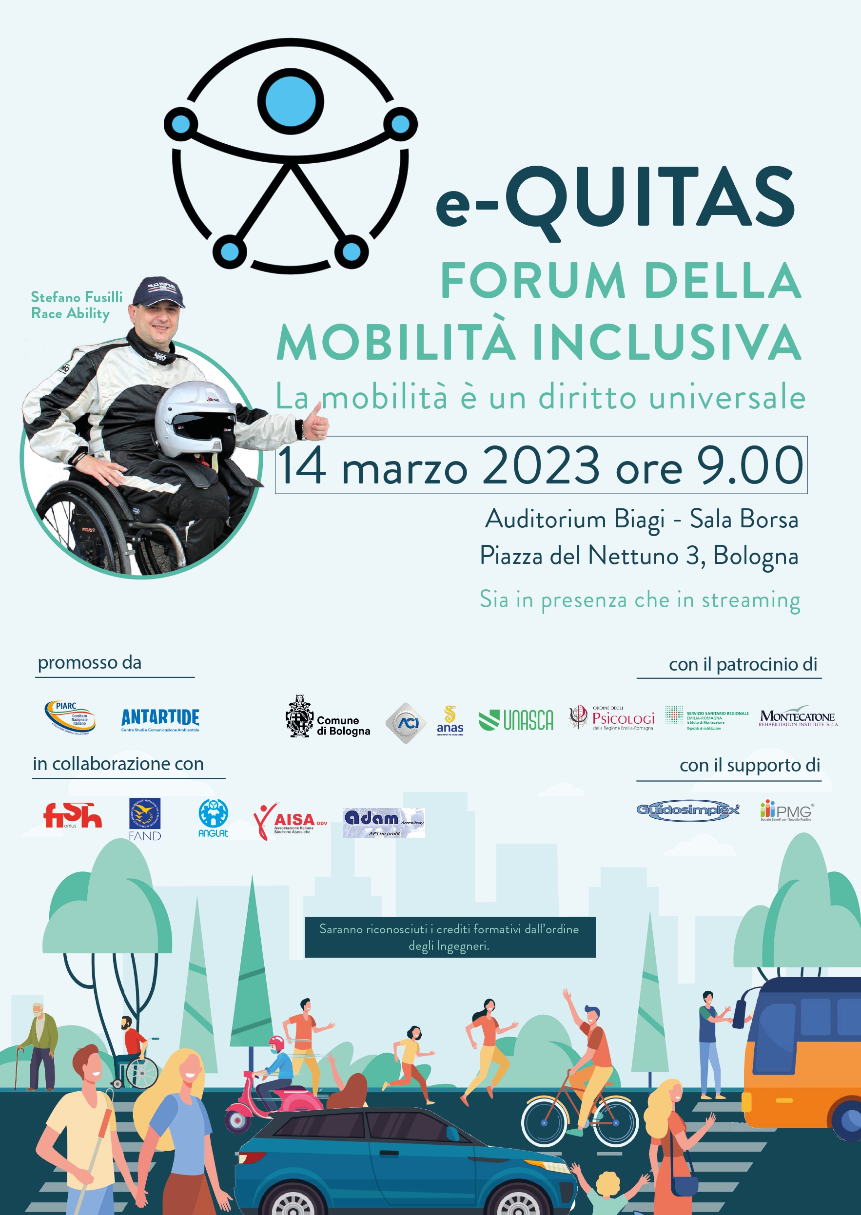 Forum della mobilità inclusiva a Bologna,  Faib: Prosegue l’iniziativa “Self per tutti” come opportunità di autonomia e del diritto alla mobilità