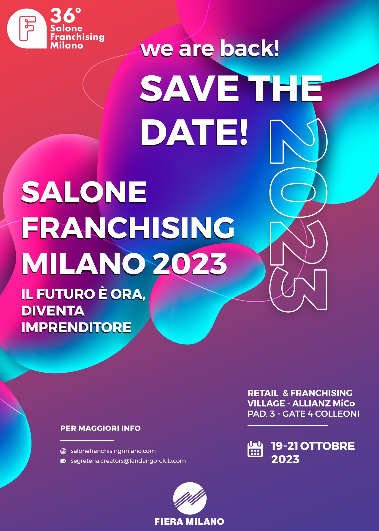 Salone Franchising Milano, tariffa early bird entro il 31 luglio per le imprese associate